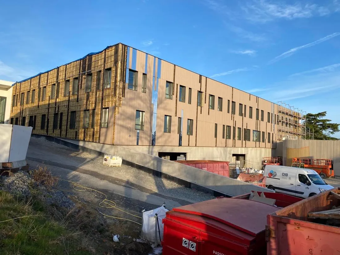 Au Mans, le chantier du futur centre de cancérologie